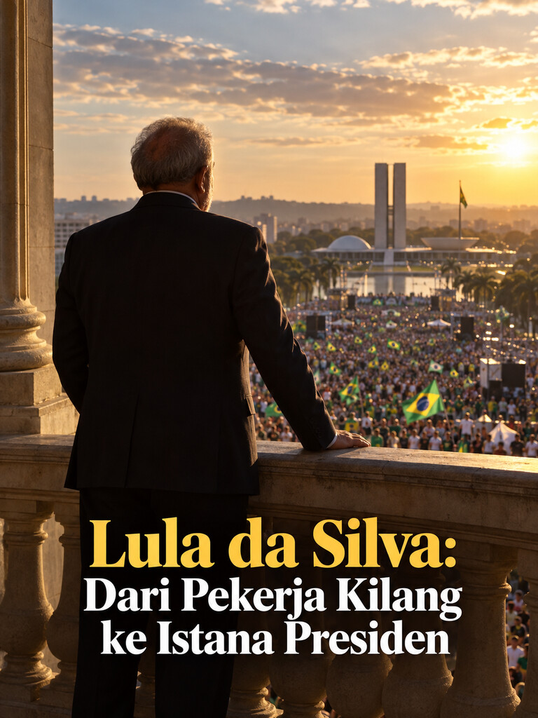 Lula da Silva: Dari Pekerja Kilang ke Istana Presiden