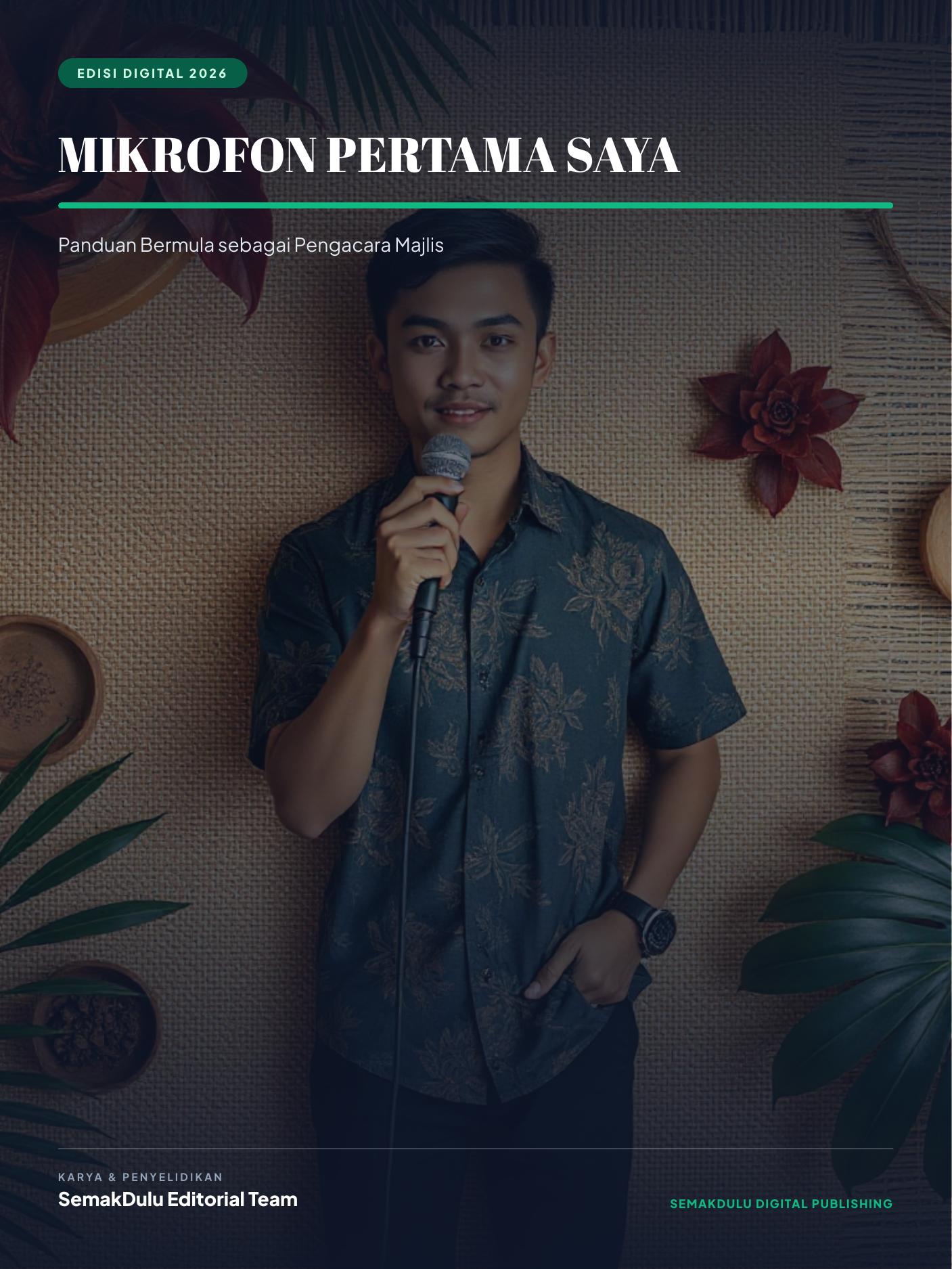 Mikrofon Pertama Saya: Panduan Bermula sebagai Pengacara Majlis