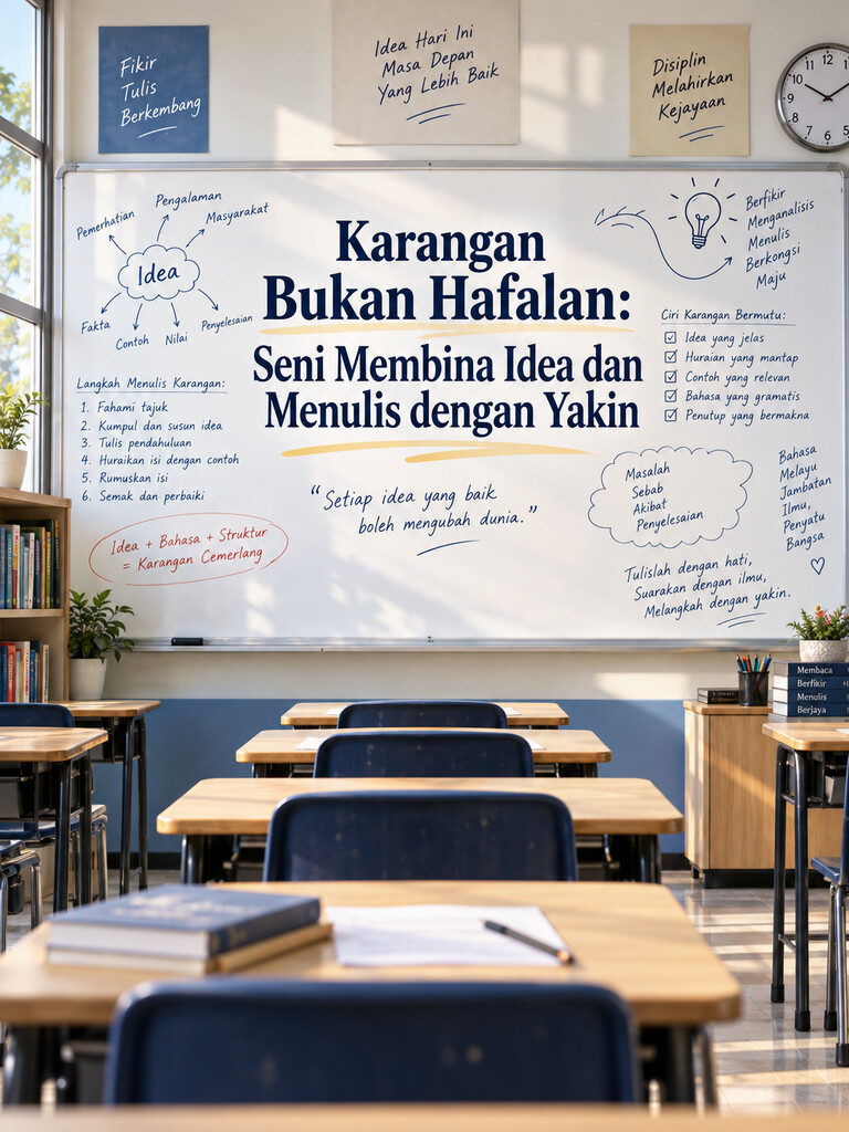 Karangan Bukan Hafalan: Seni Membina Idea dan Menulis dengan Yakin