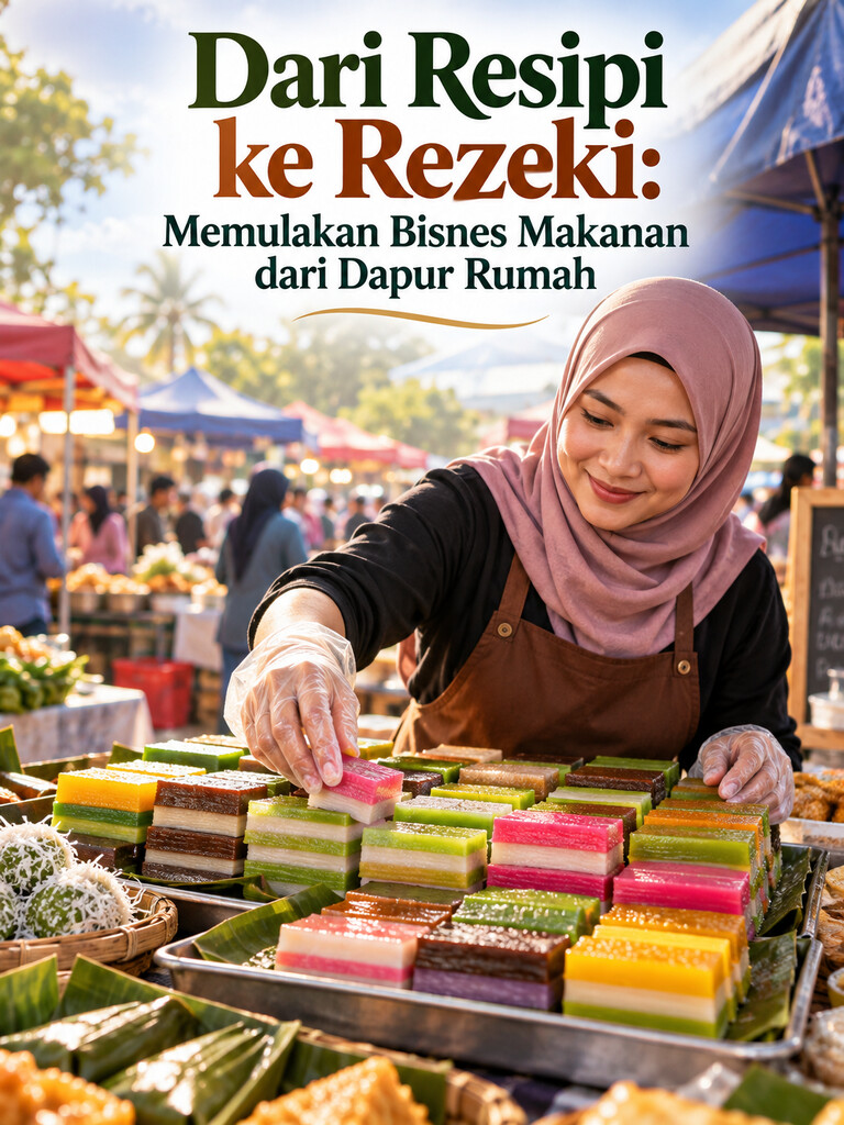Dari Resipi ke Rezeki: Memulakan Bisnes Makanan dari Dapur Rumah