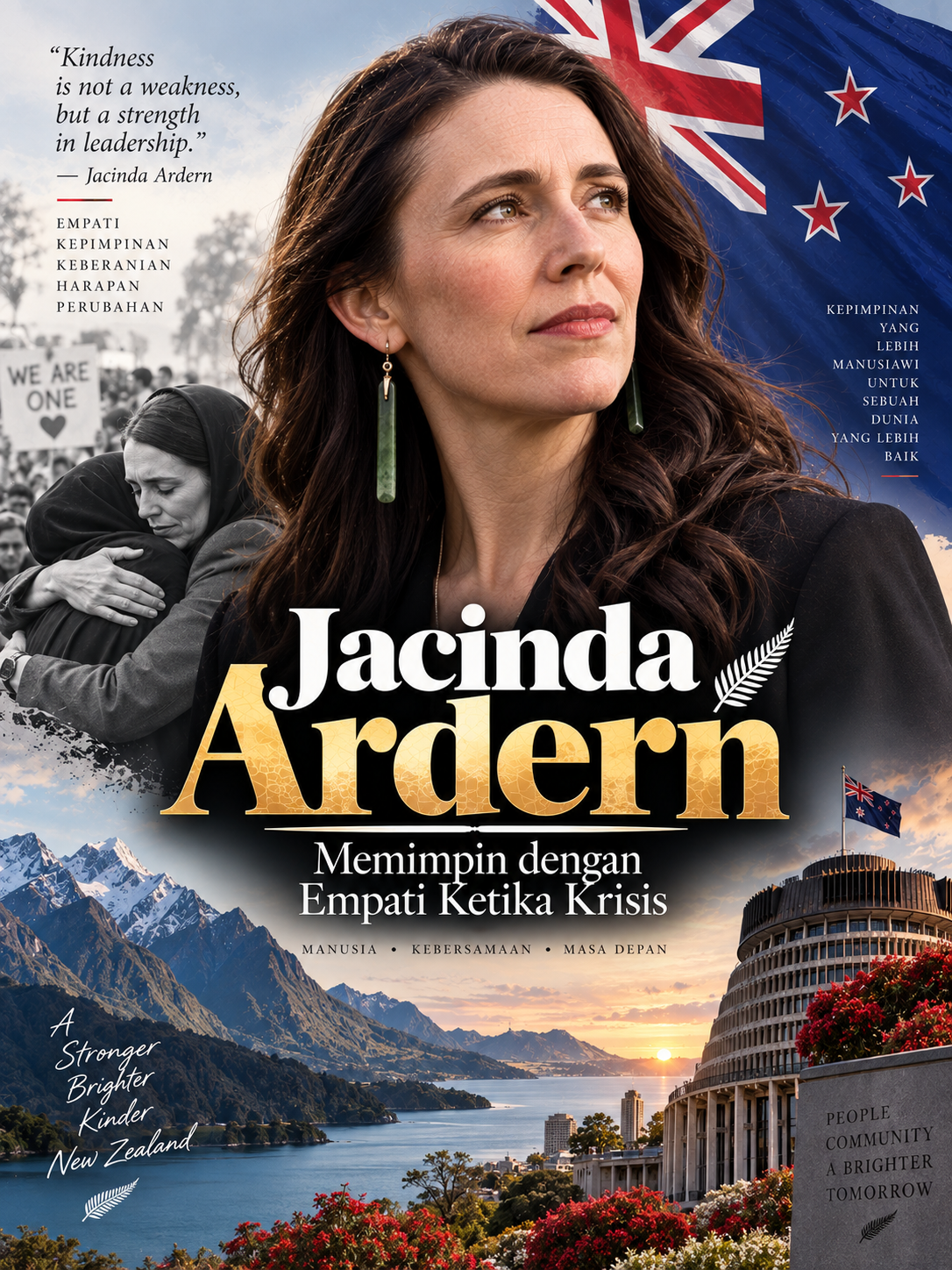 Jacinda Ardern: Memimpin dengan Empati Ketika Krisis