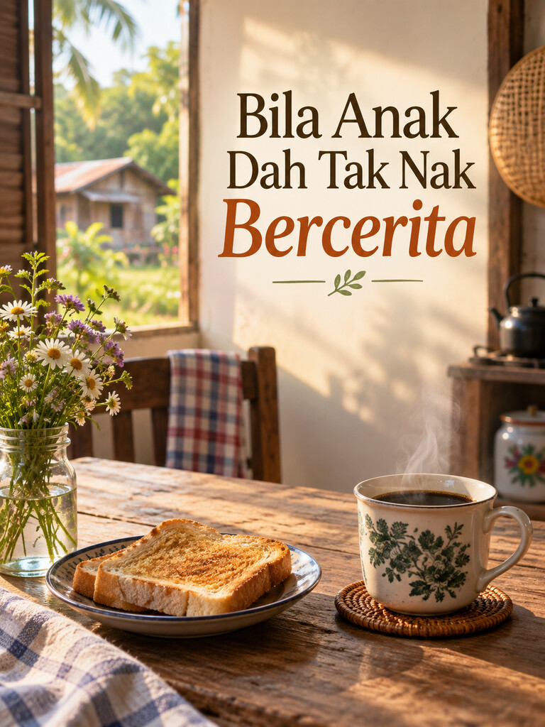 Bila Anak Dah Tak Nak Bercerita