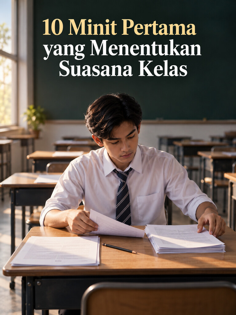 10 Minit Pertama yang Menentukan Suasana Kelas