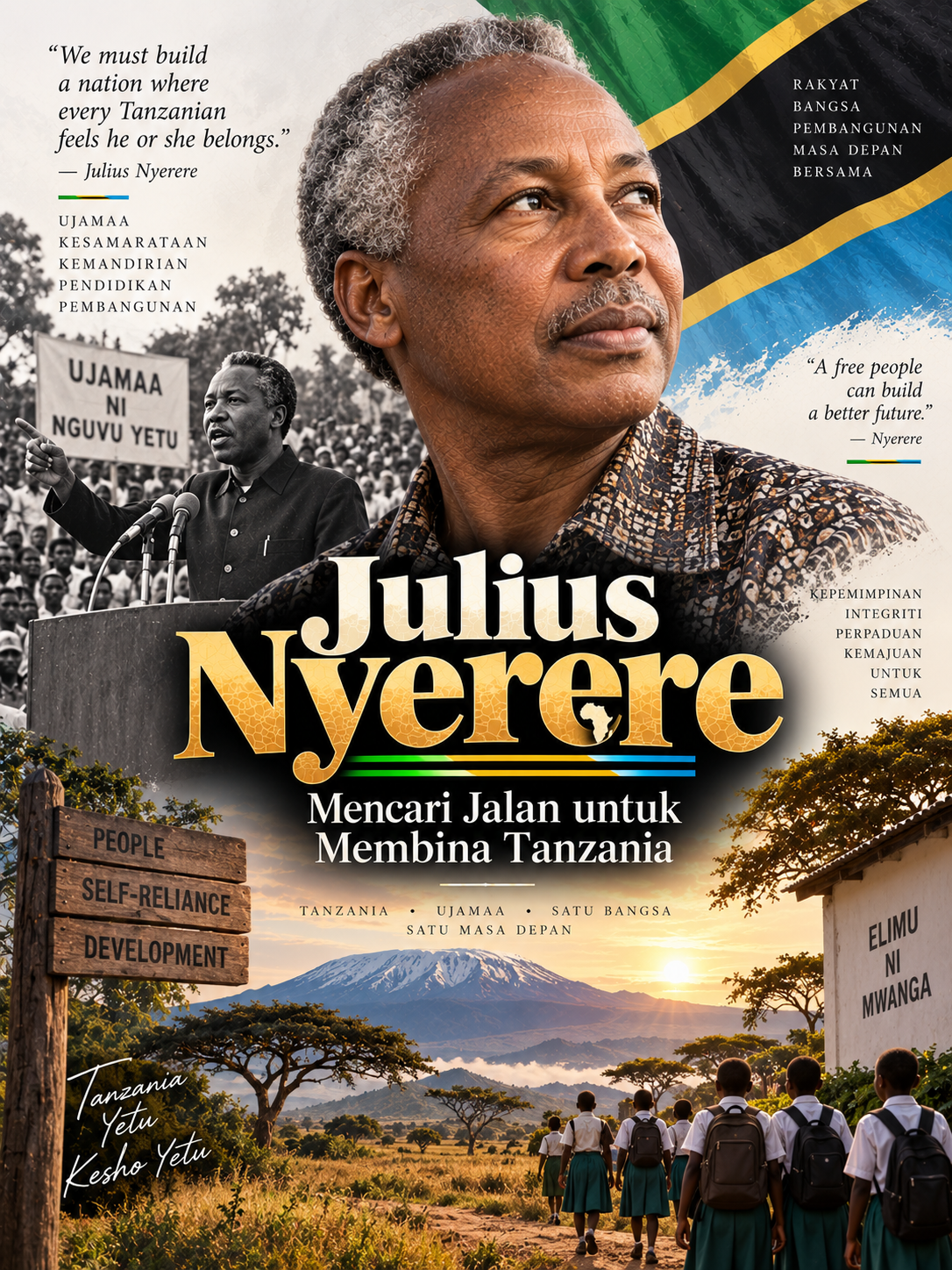 Julius Nyerere: Mencari Jalan untuk Membina Tanzania
