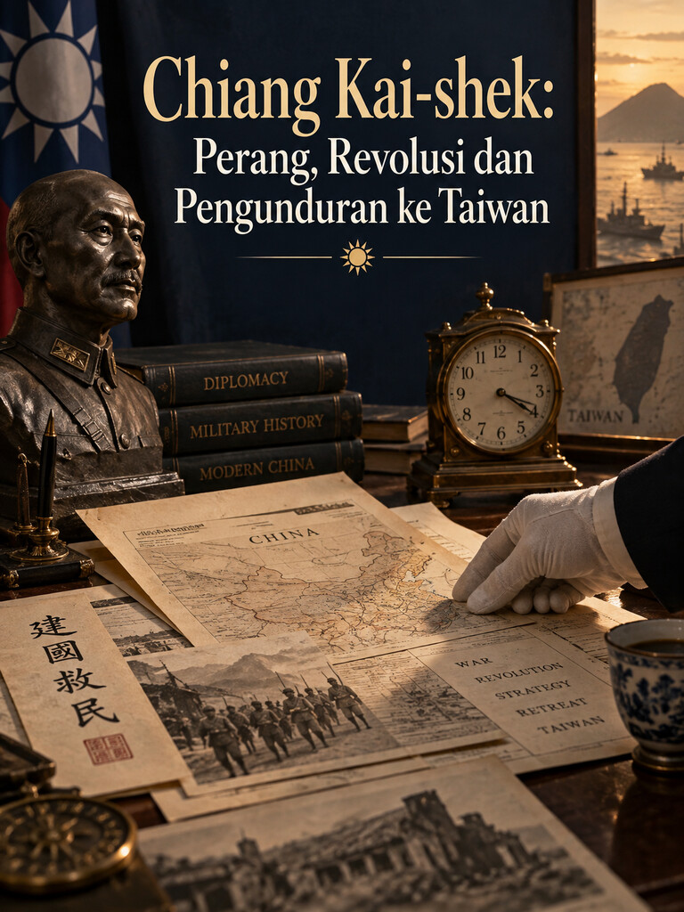 Chiang Kai-shek: Perang, Revolusi dan Pengunduran ke Taiwan