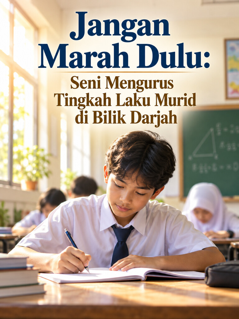 Jangan Marah Dulu: Seni Mengurus Tingkah Laku Murid di Bilik Darjah