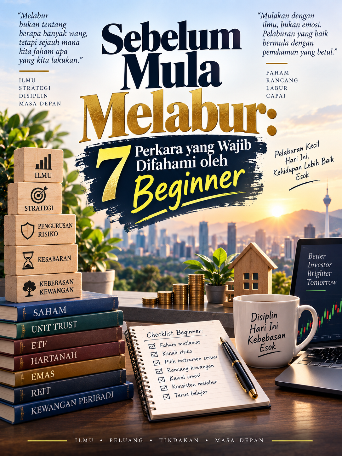 Sebelum Mula Melabur: 7 Perkara yang Wajib Difahami oleh Beginner