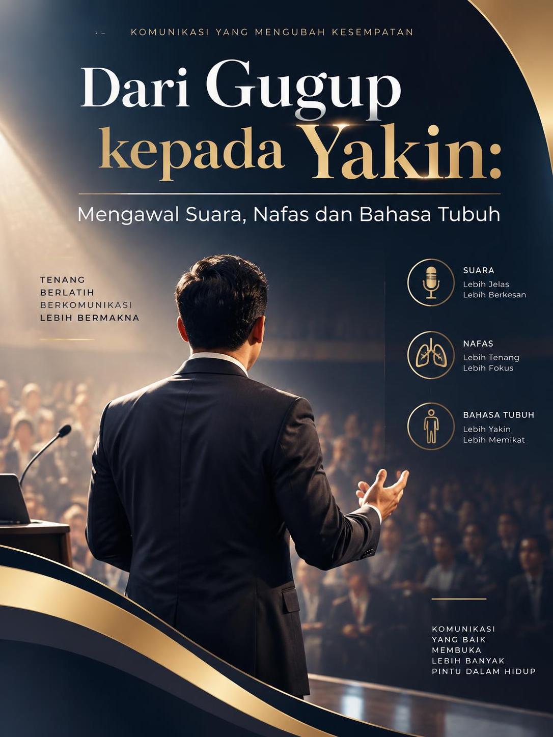 Dari Gugup kepada Yakin: Mengawal Suara, Nafas dan Bahasa Tubuh