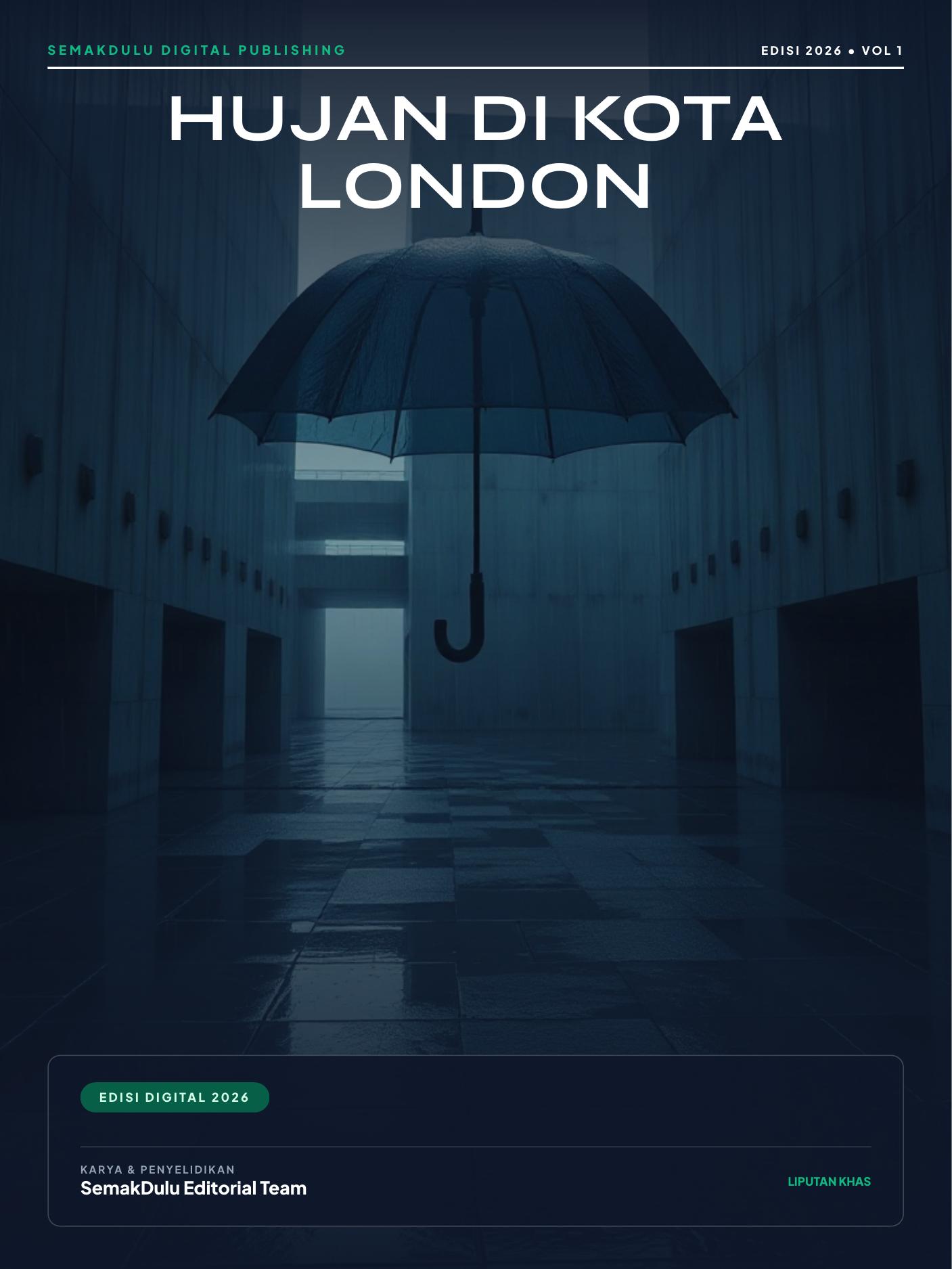 Hujan di Kota London
