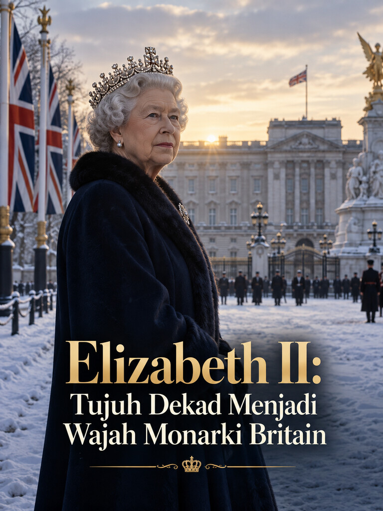 Elizabeth II: Tujuh Dekad Menjadi Wajah Monarki Britain