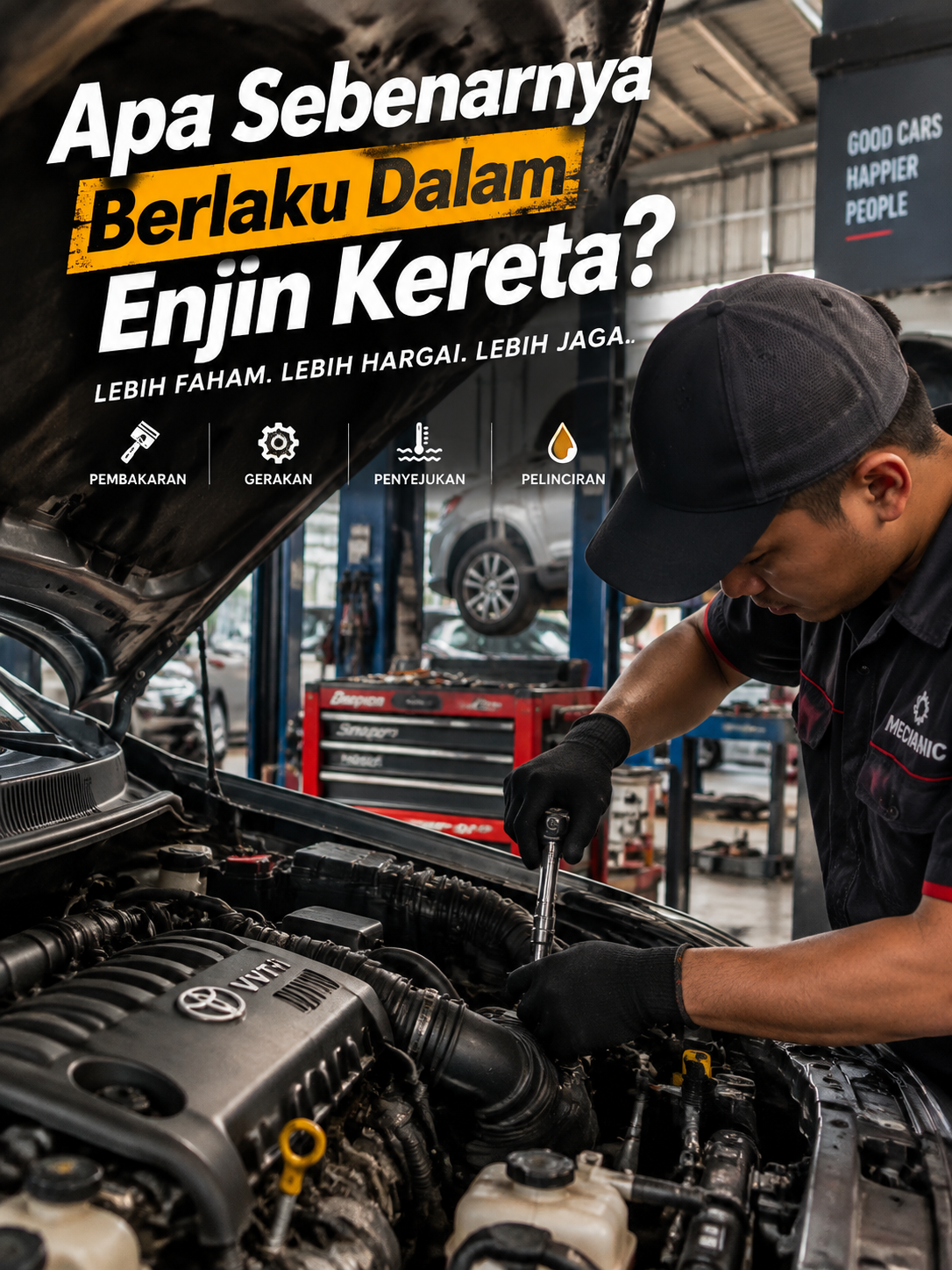 Apa Sebenarnya Berlaku Dalam Enjin Kereta?