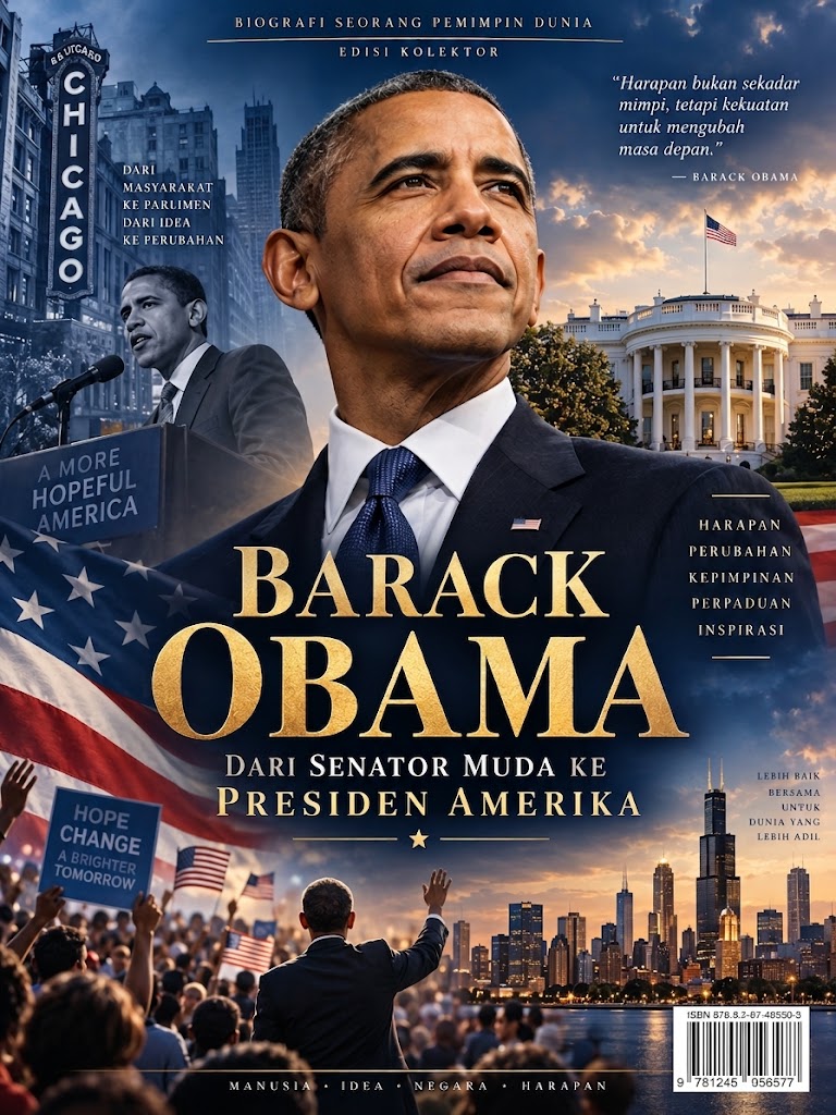 Barack Obama: Dari Senator Muda ke Presiden Amerika