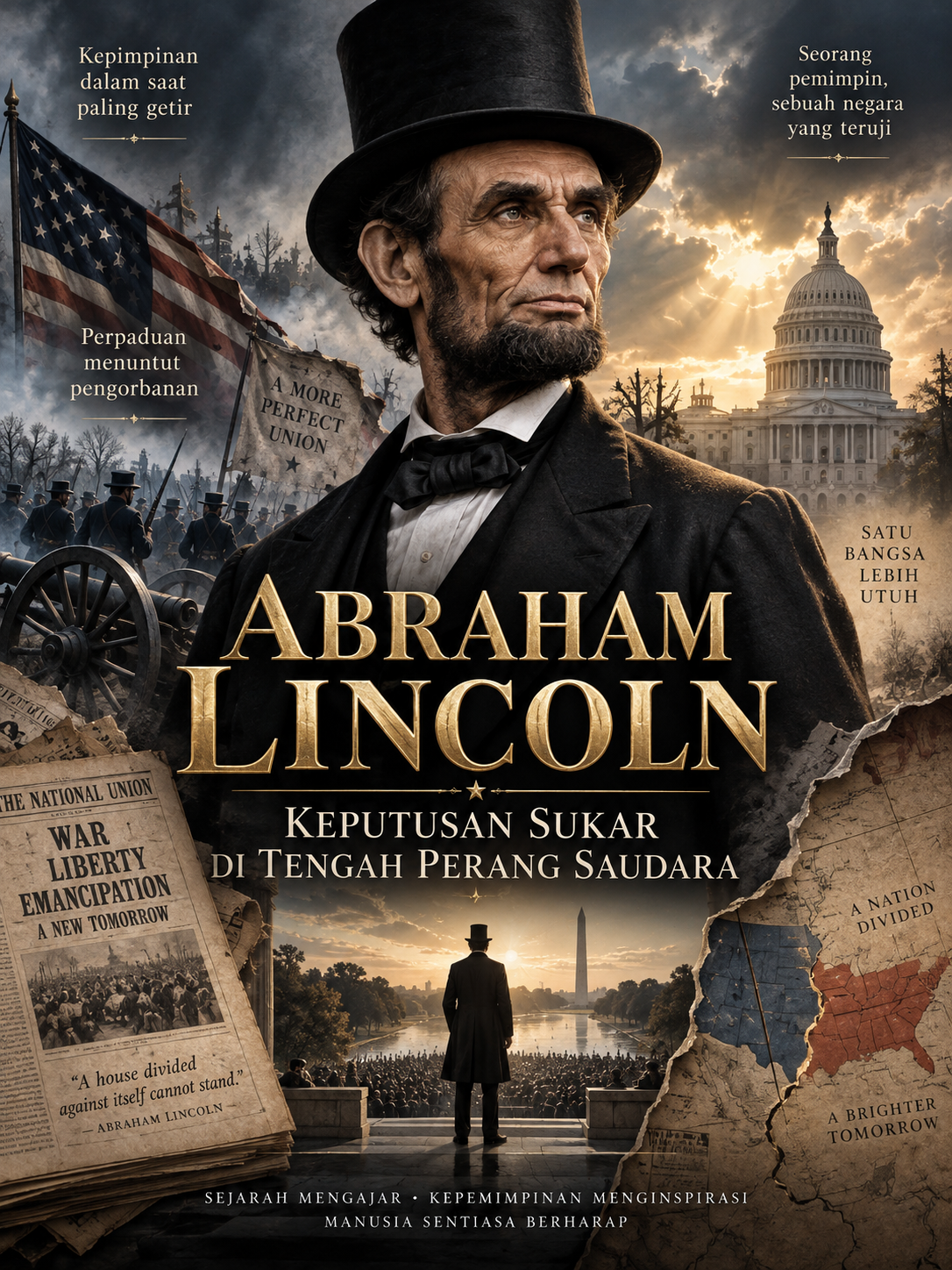 Abraham Lincoln: Keputusan Sukar di Tengah Perang Saudara