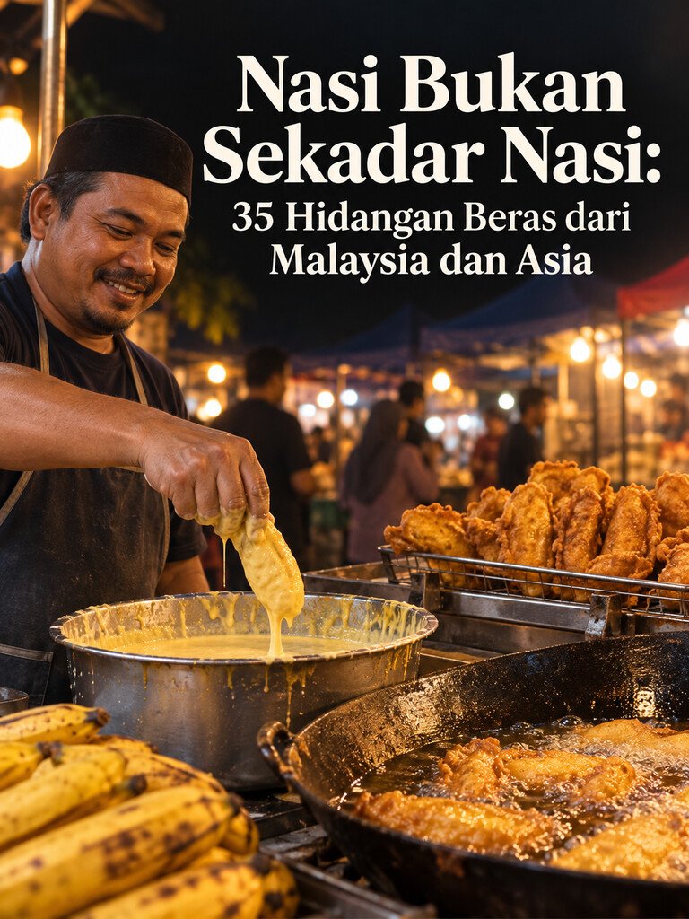 Nasi Bukan Sekadar Nasi: 35 Hidangan Beras dari Malaysia dan Asia