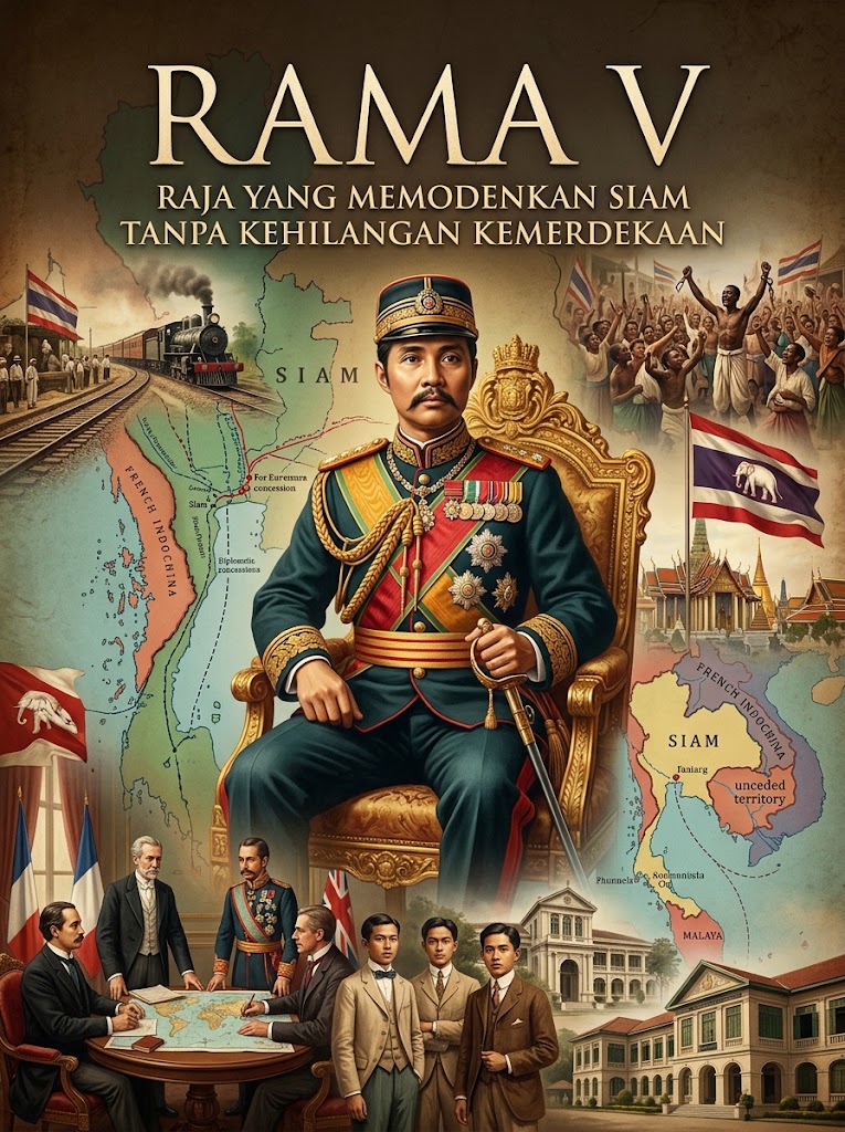 Rama V: Raja yang Memodenkan Siam Tanpa Kehilangan Kemerdekaan