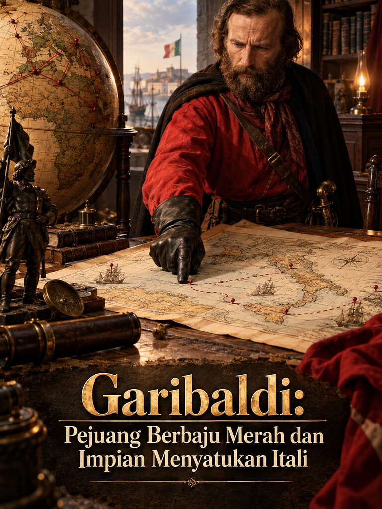 Garibaldi: Pejuang Berbaju Merah dan Impian Menyatukan Itali