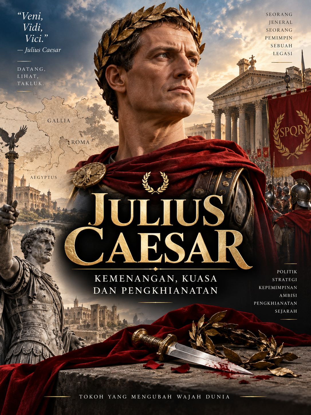 Julius Caesar: Kemenangan, Kuasa dan Pengkhianatan