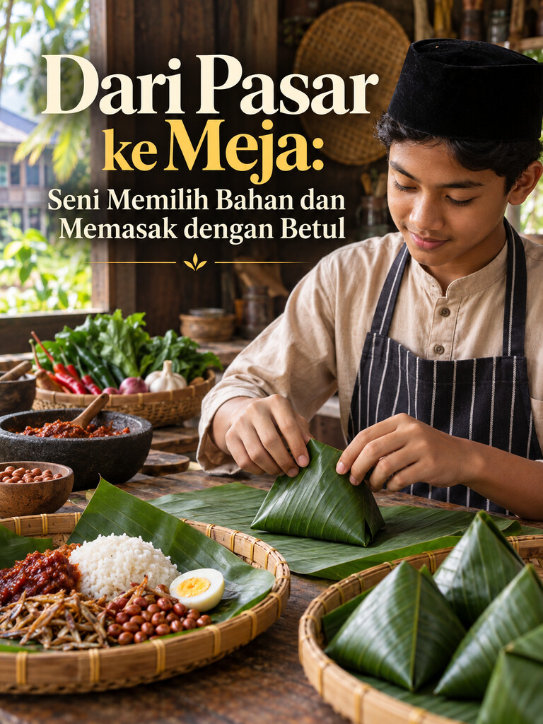 Dari Pasar ke Meja: Seni Memilih Bahan dan Memasak dengan Betul
