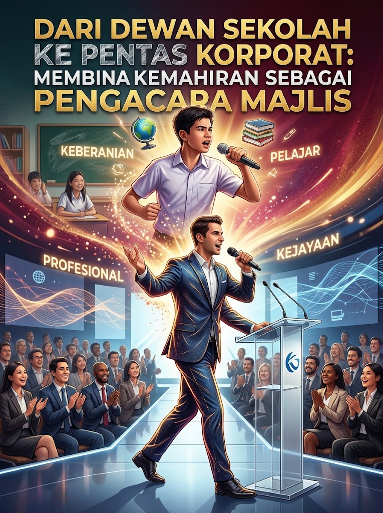 Dari Dewan Sekolah ke Pentas Korporat: Membina Kemahiran sebagai Pengacara Majlis