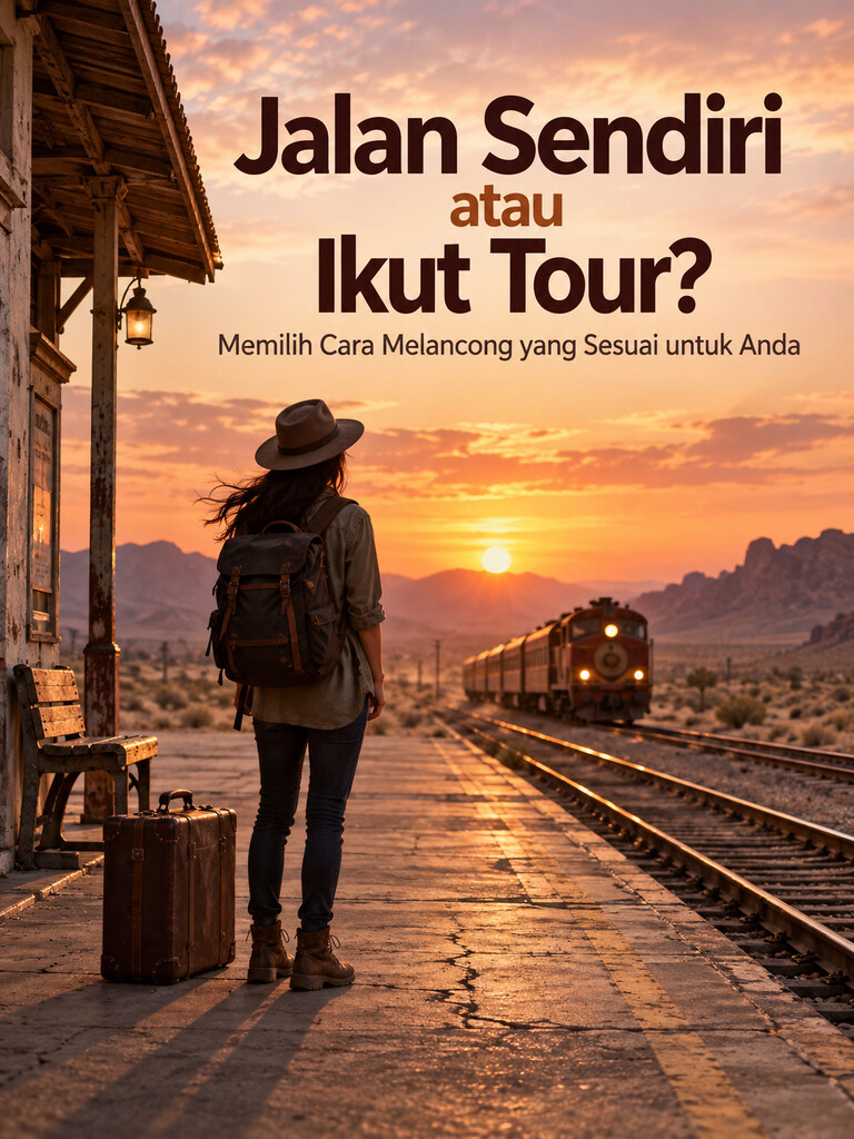 Jalan Sendiri atau Ikut Tour? Memilih Cara Melancong yang Sesuai untuk Anda